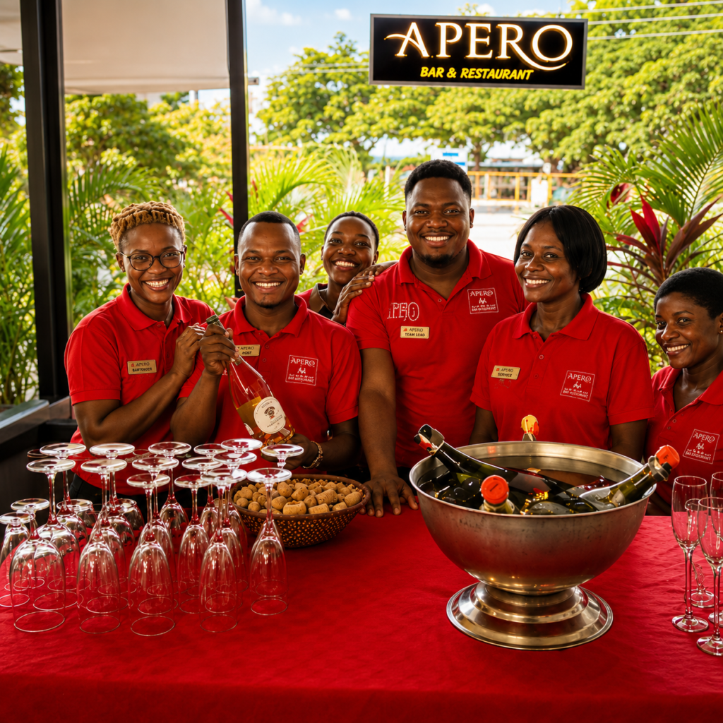 Apero Restaurant Bar Diani Beach Ukunda Kenya