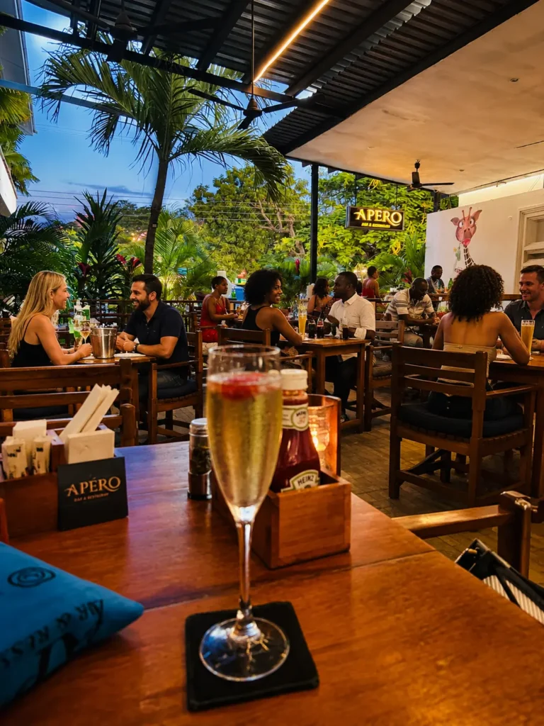 Apero Restaurant Bar Diani Beach Ukunda Kenya
